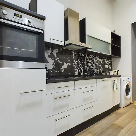 Gray Stylish Apartment Budapest